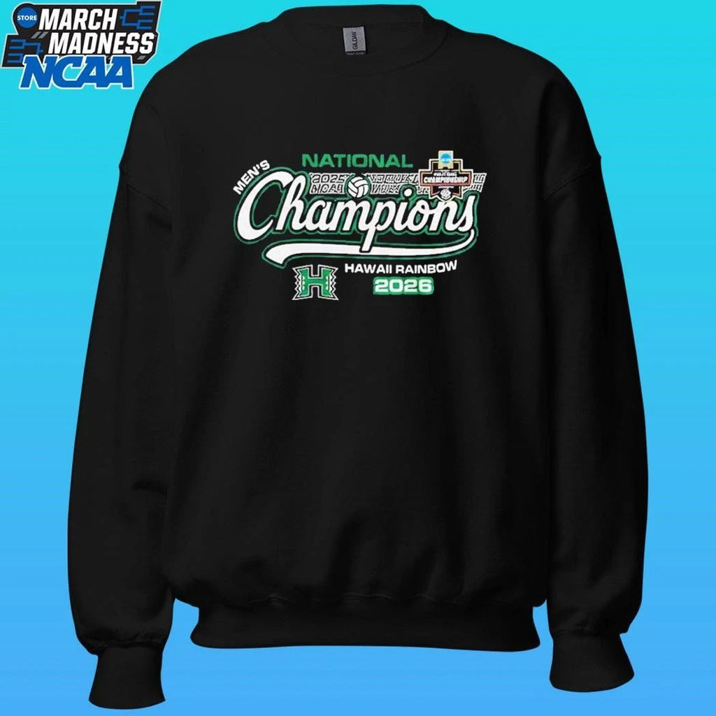 Hawaii Rainbow Warriors Ncaa National Champions 2026 Shirt