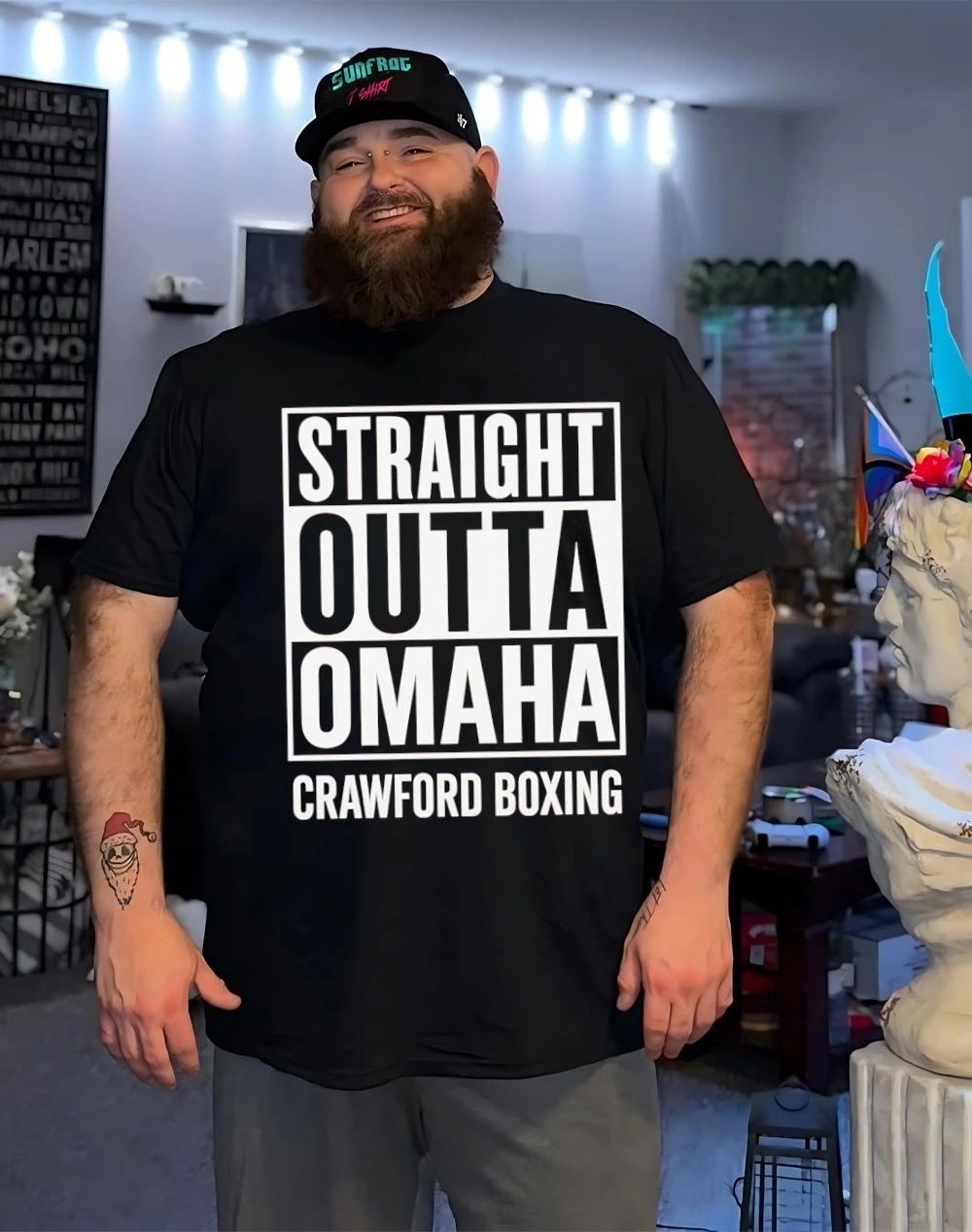 Straight outta Omaha Terence Bud Crawford boxing shirt