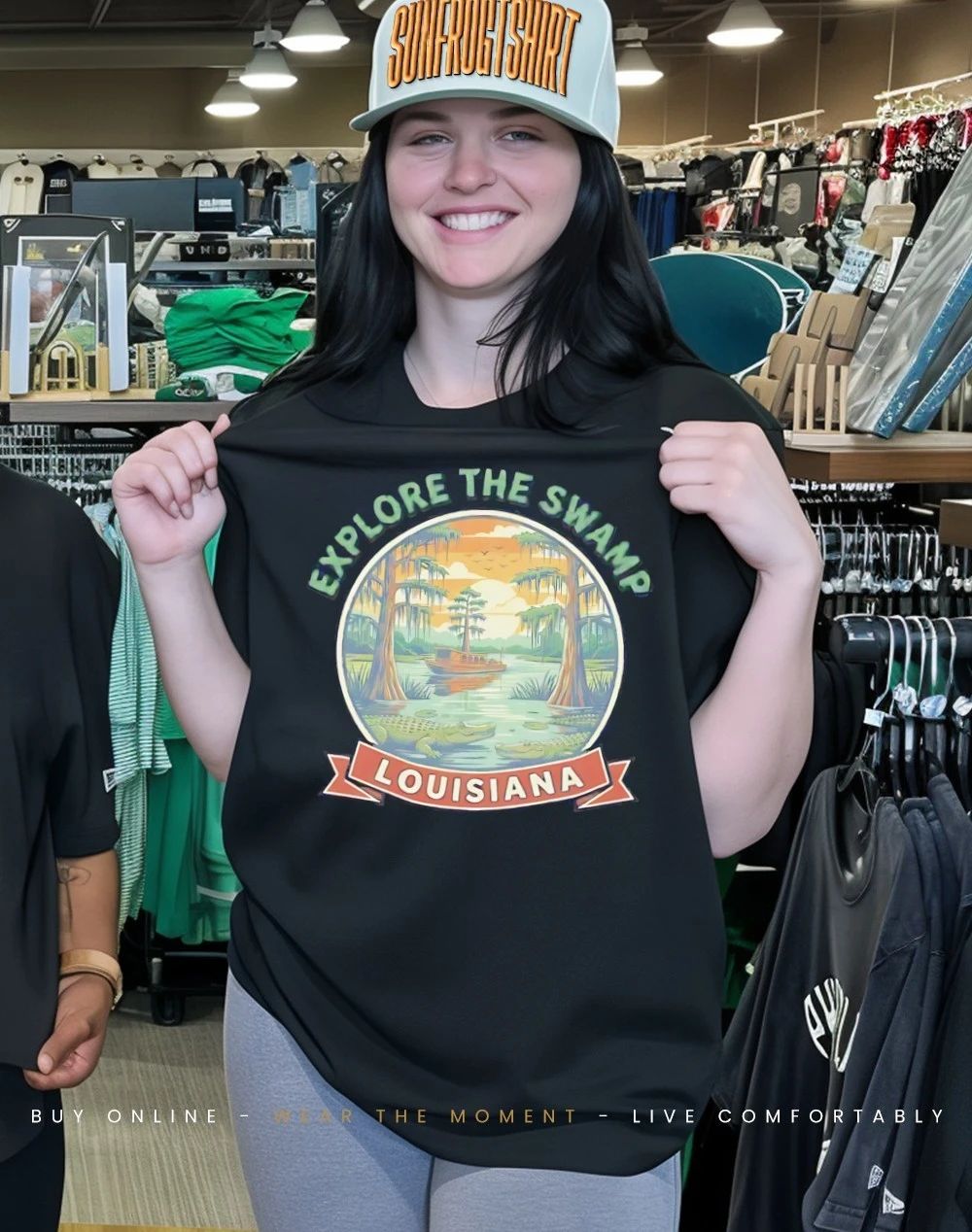 Explore the swamp Louisiana shirt