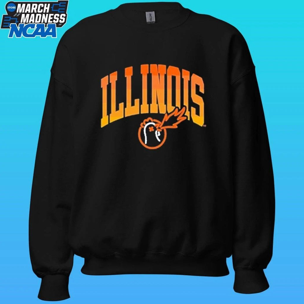 Illinois X Hot Ones Heat Chart Shirt