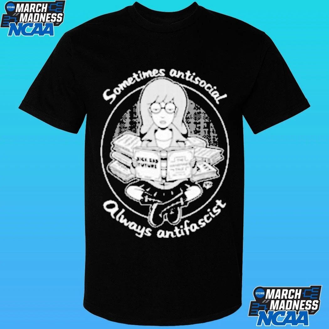 Sometimes Antisocial Always Antifascist Clay Graham Shirt
