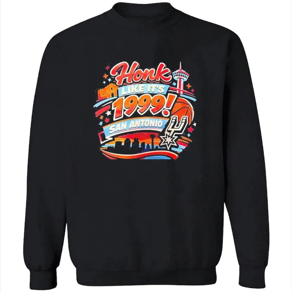 San Antonio Spurs NBA honk like it’s 1999 vintage Shirt