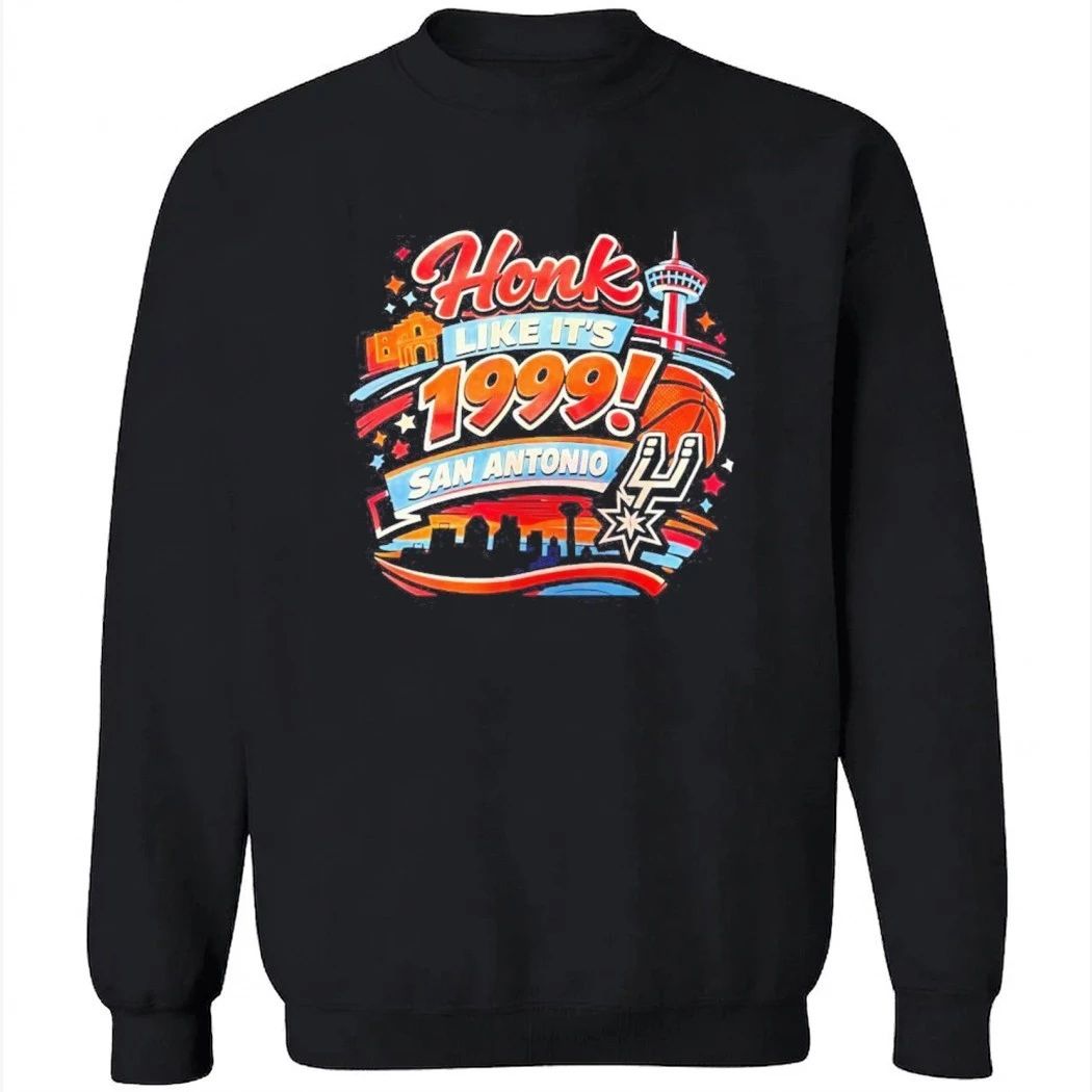 San Antonio Spurs NBA honk like it’s 1999 vintage Shirt