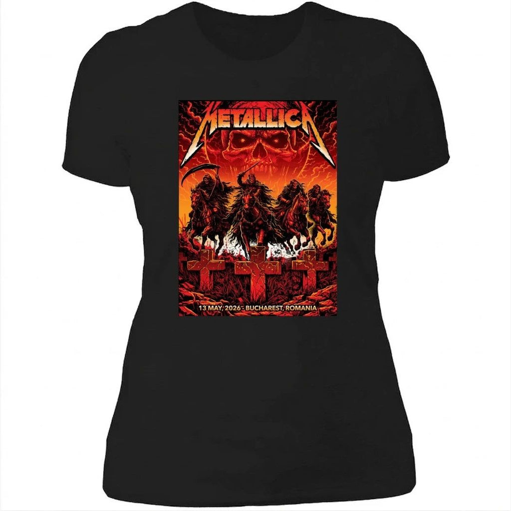 Metallica Bucharest 13-5-2026 Shirt