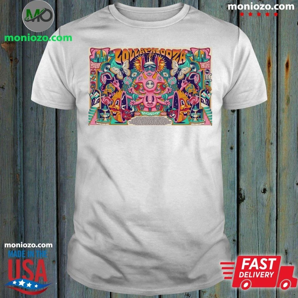 Lollapalooza 2026 Grant Park Chicago Poster Shirt