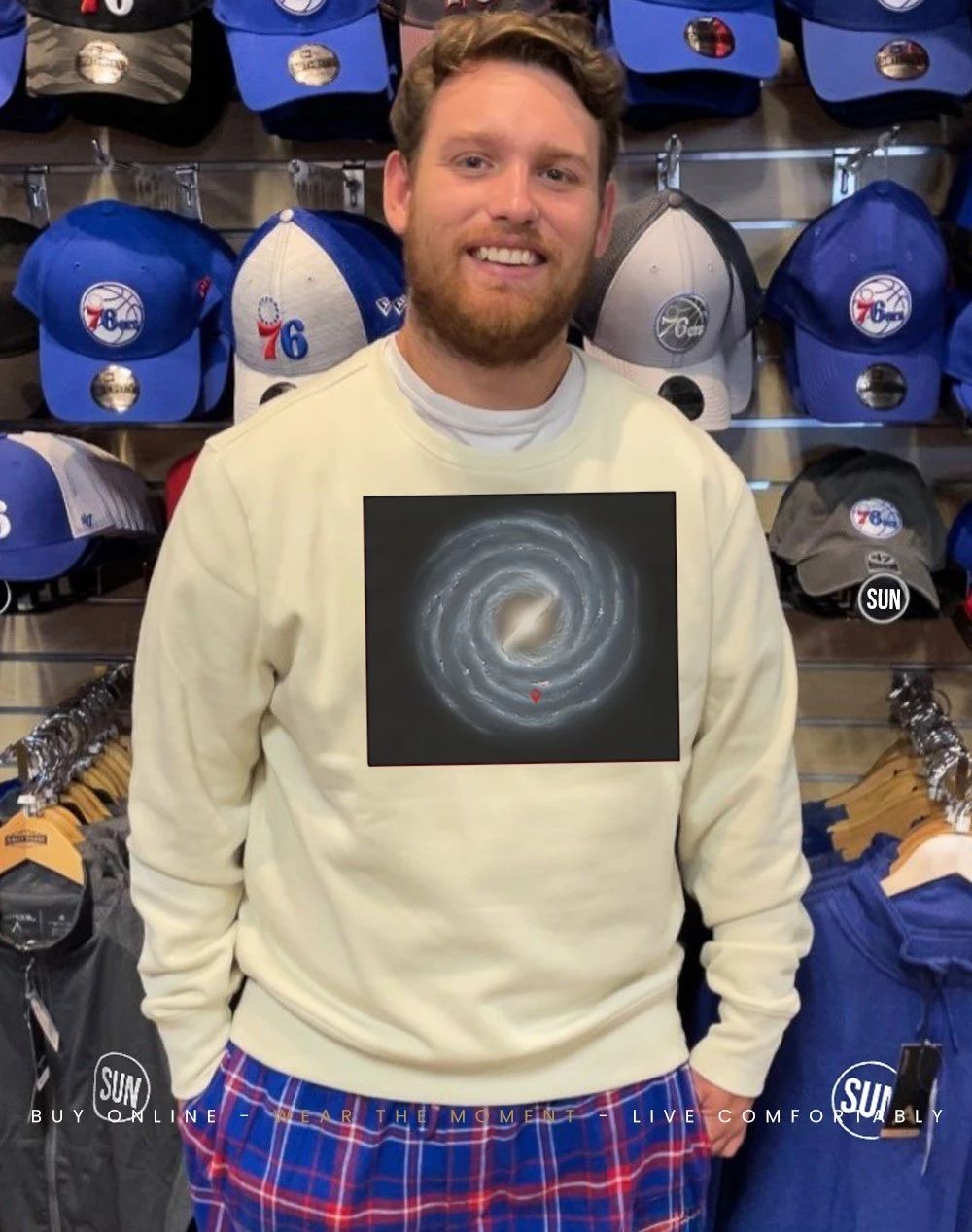 Galaxy where is earth shirt