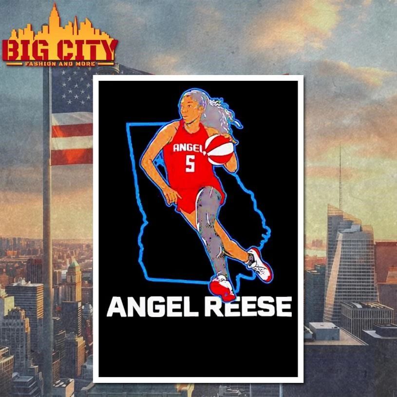 Atlanta Dream WNBA Angel Reese State Star ATL Shirt