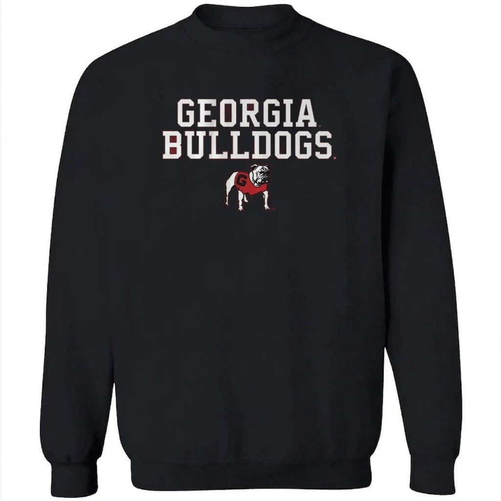 Georgia Bulldogs Text Logo Stack Shirt
