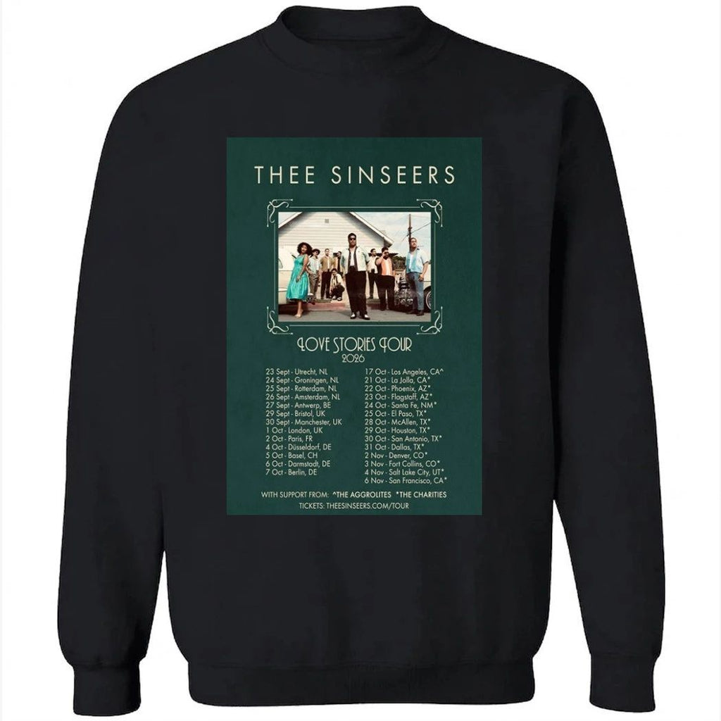 Thee Sinseers Fall Tour 2026 Poster Shirt