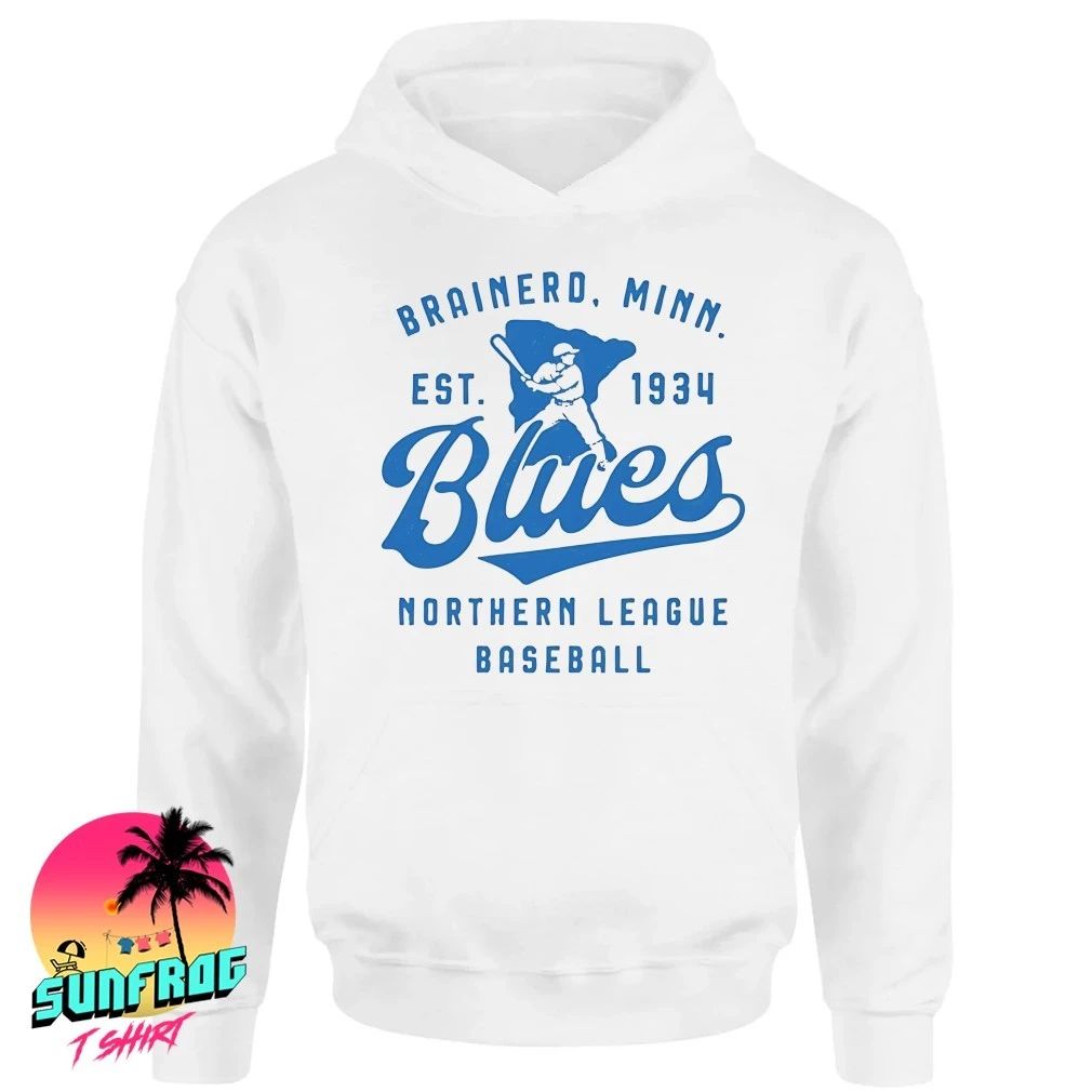 Brainerd Blues Minnesota est 1934 Northern League baseball shirt