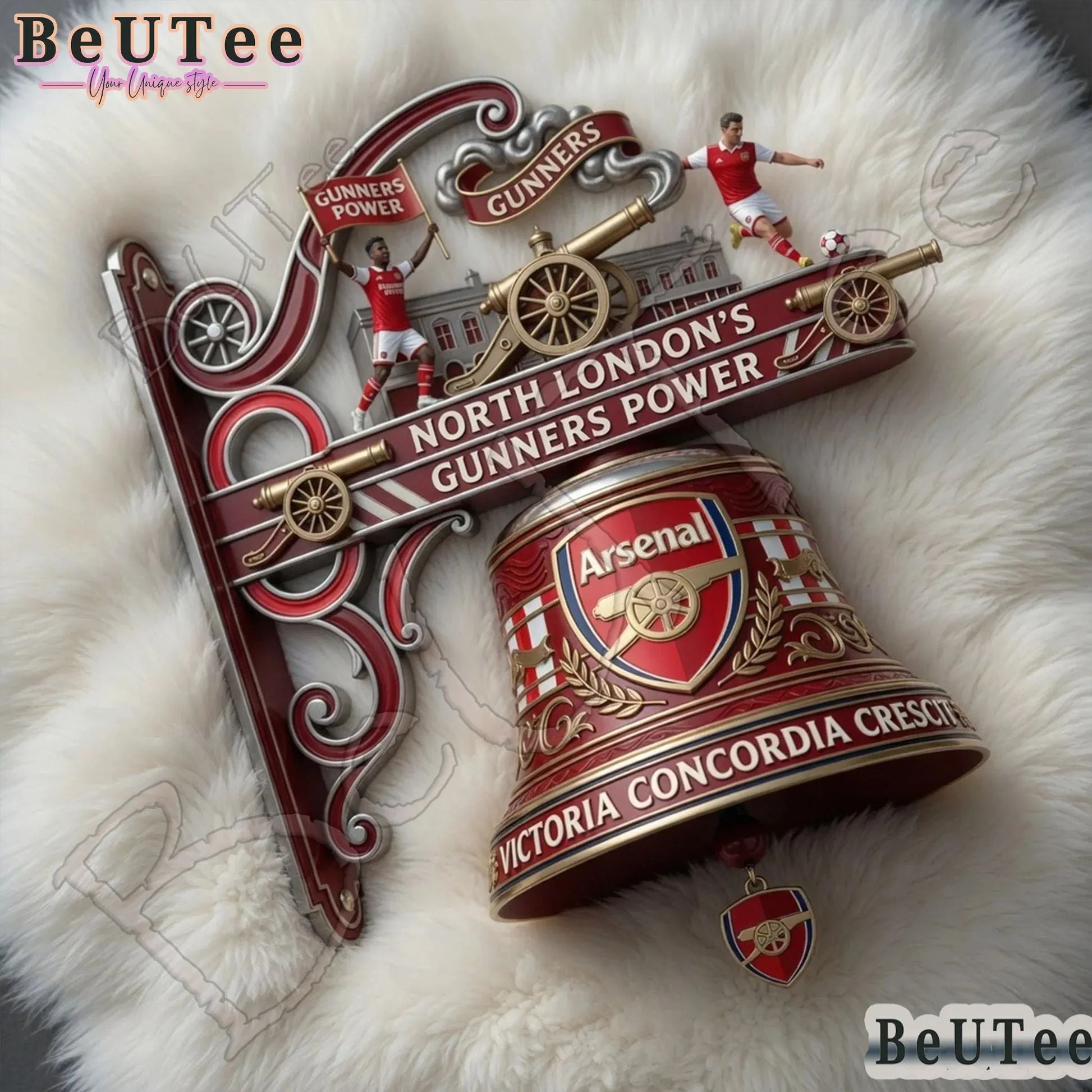 Arsenal F.C. Commemorative Premium 3D Wall Bell