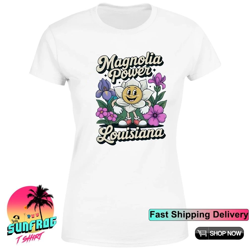 Magnolia power Louisiana shirt