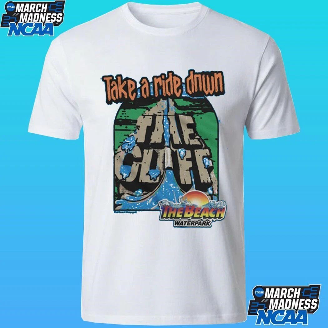 Take A Ride Down The Cliff The Beach Waterpark Shirt