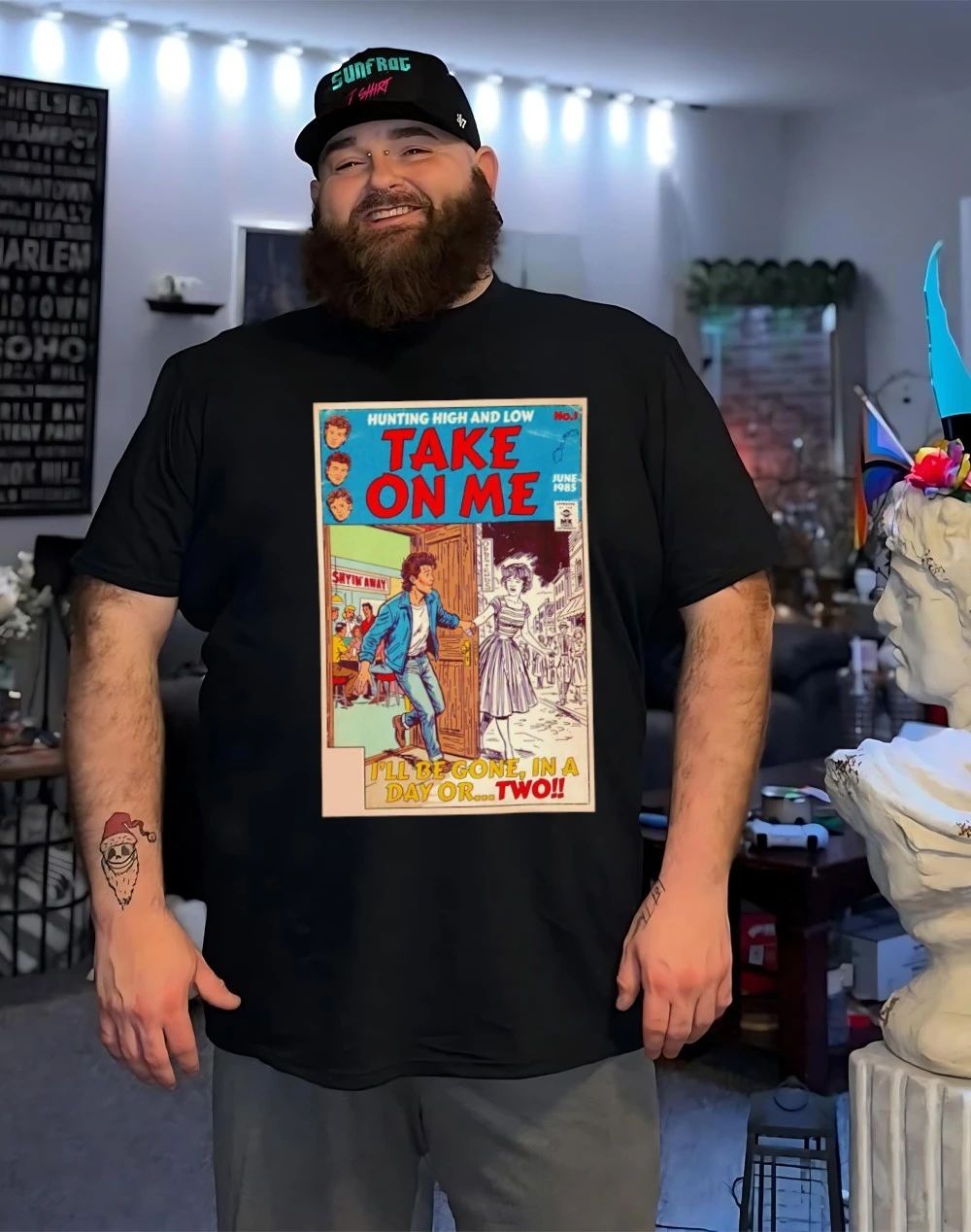 Hunting High and Low take on me I’ll be gone in a day or two shirt