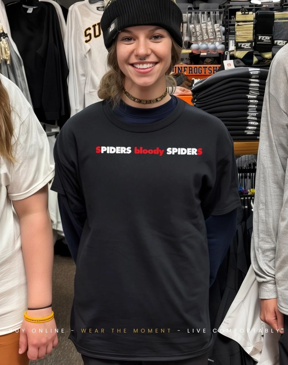 Spiders bloody spiders shirt