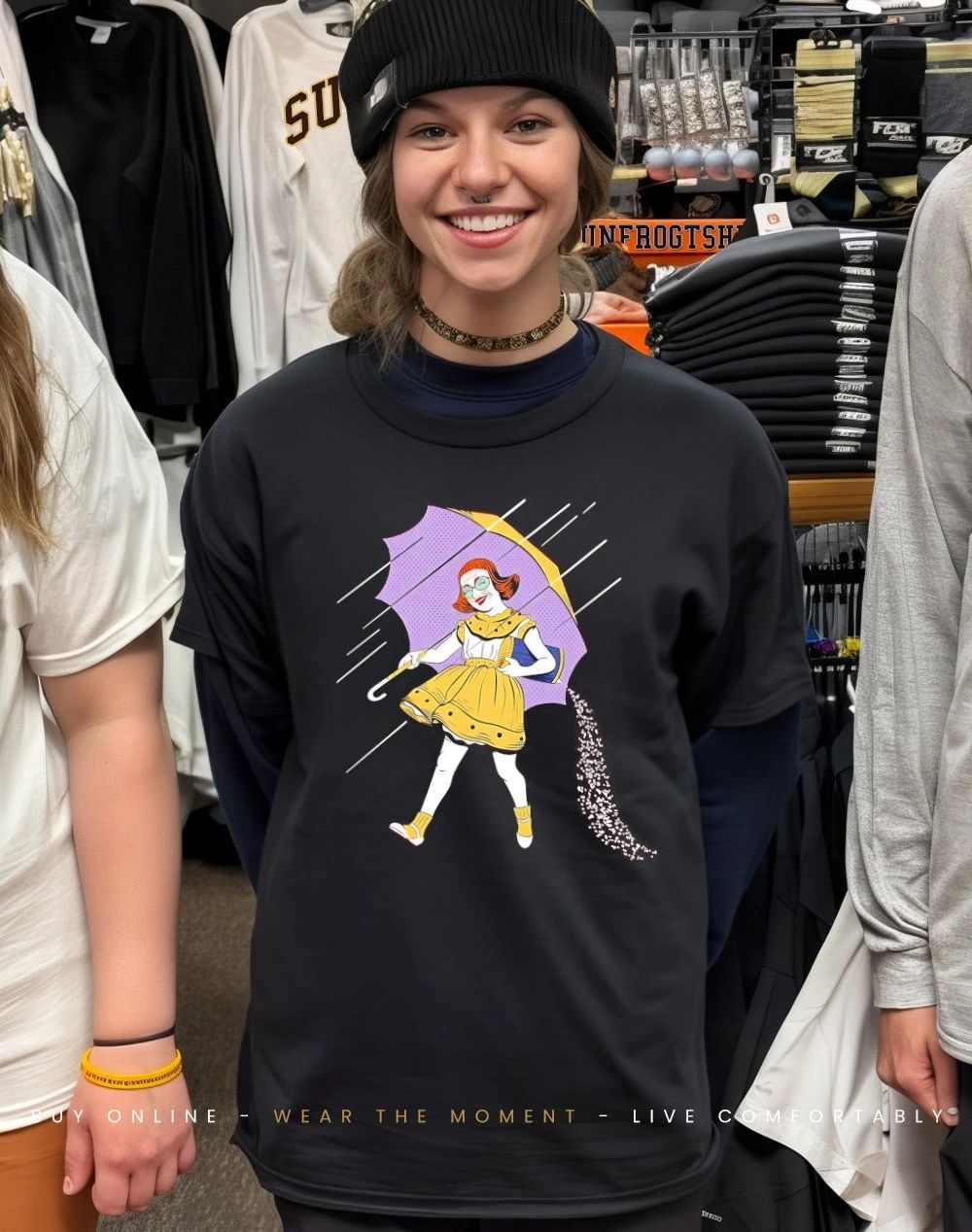 Aunt Gladys Weapon morton salt girl shirt