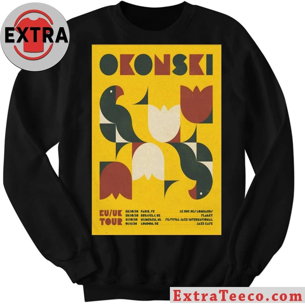 Okonski EU UK Tour 26 Poster Shirt