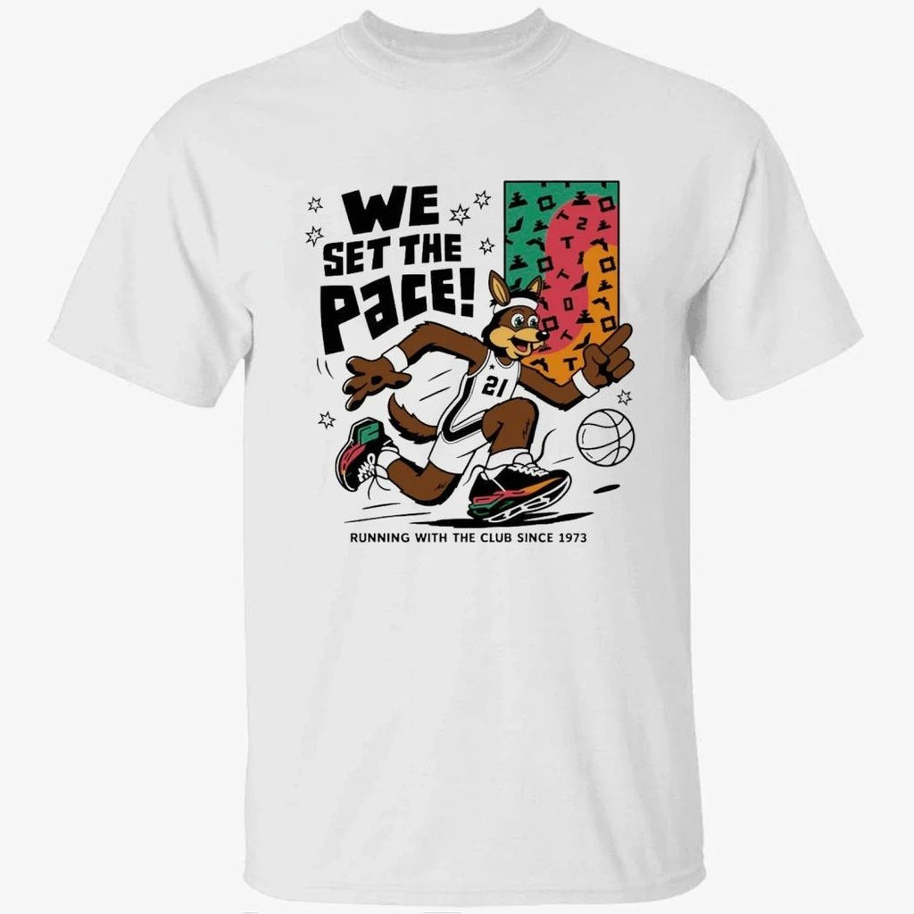 San Antonio Spurs We Set The Pace Shirt
