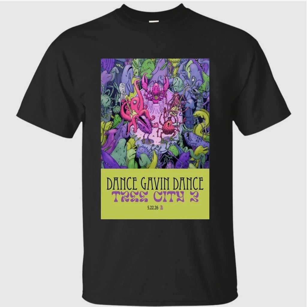 Dance Gavin Dance May 22 2026 Concert The Egyptian Room Poster Shirt