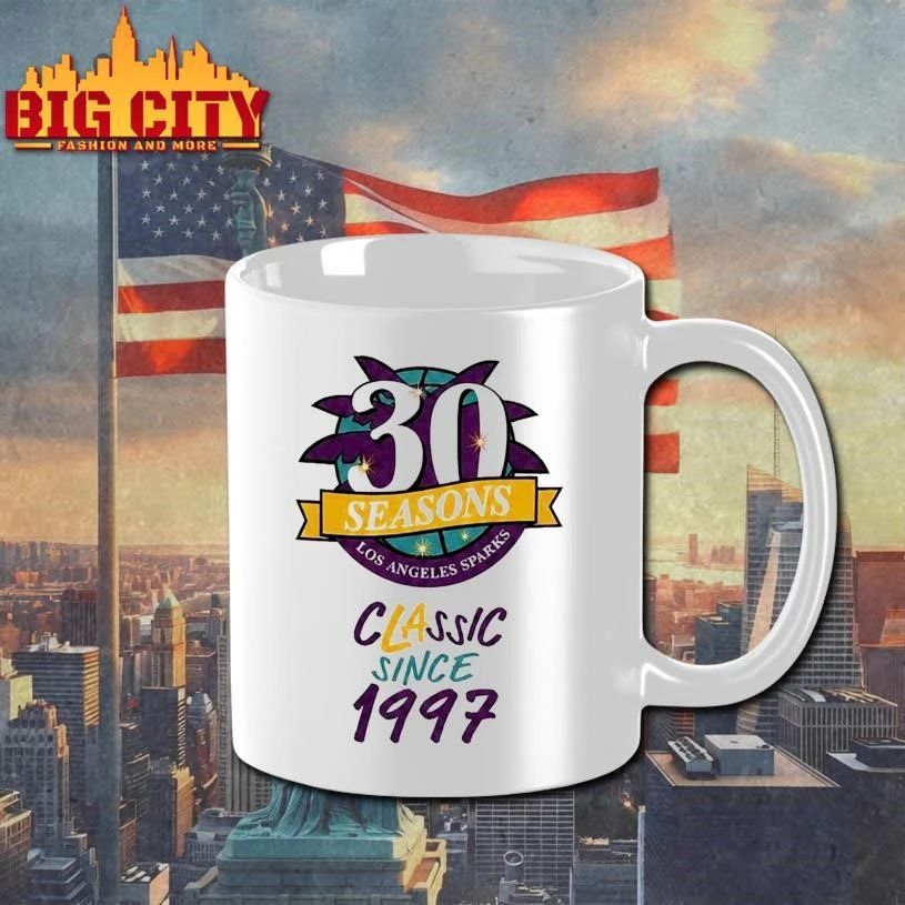 Los Angeles Sparks 30 Seasons Classic Since 1997 Shirt