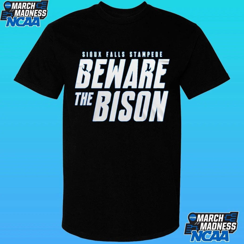 Sioux Falls Stampede Clark Cup Final 2026 Beware The Bison Shirt