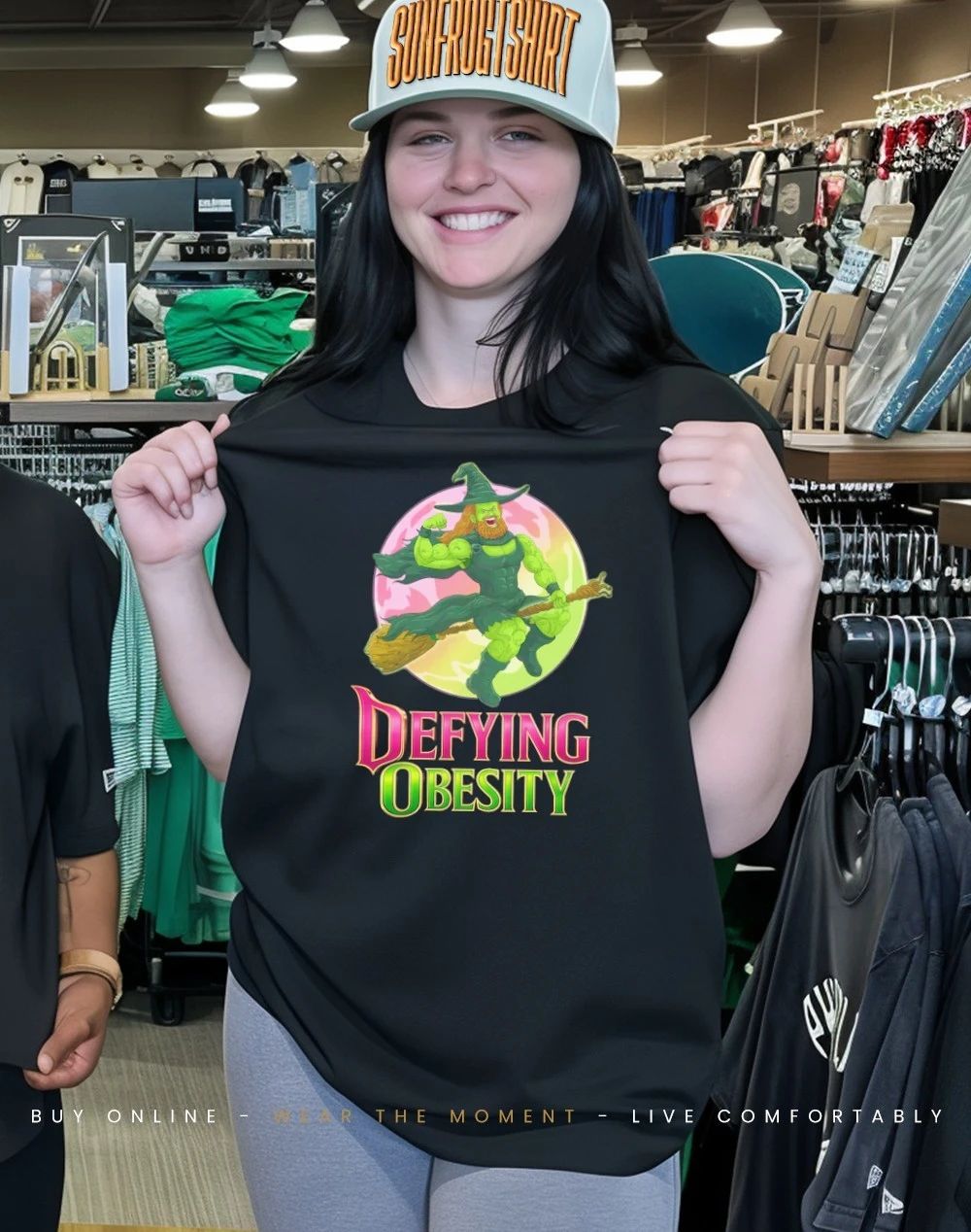 Defying Obesity Wicked Parody shirt
