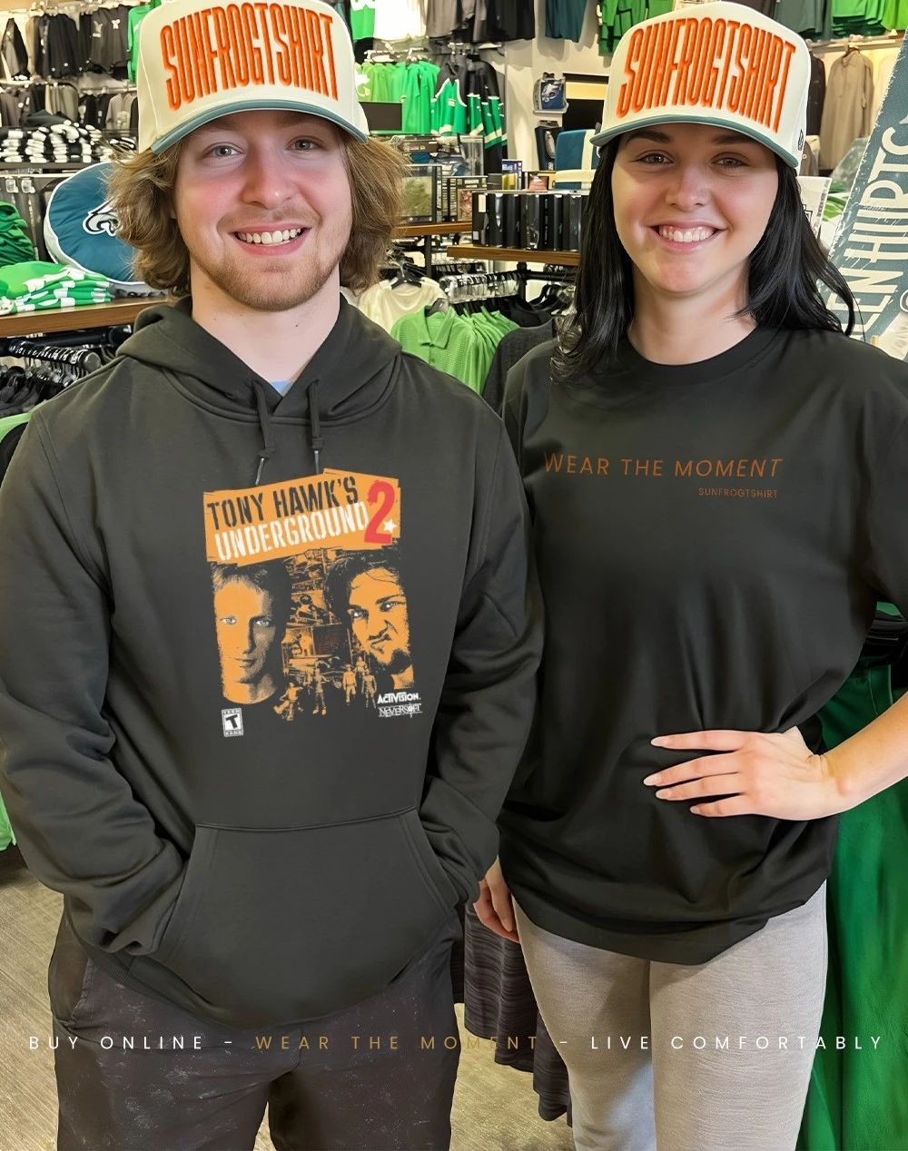 Tony Hawk’s underground 2 activision neversoft shirt