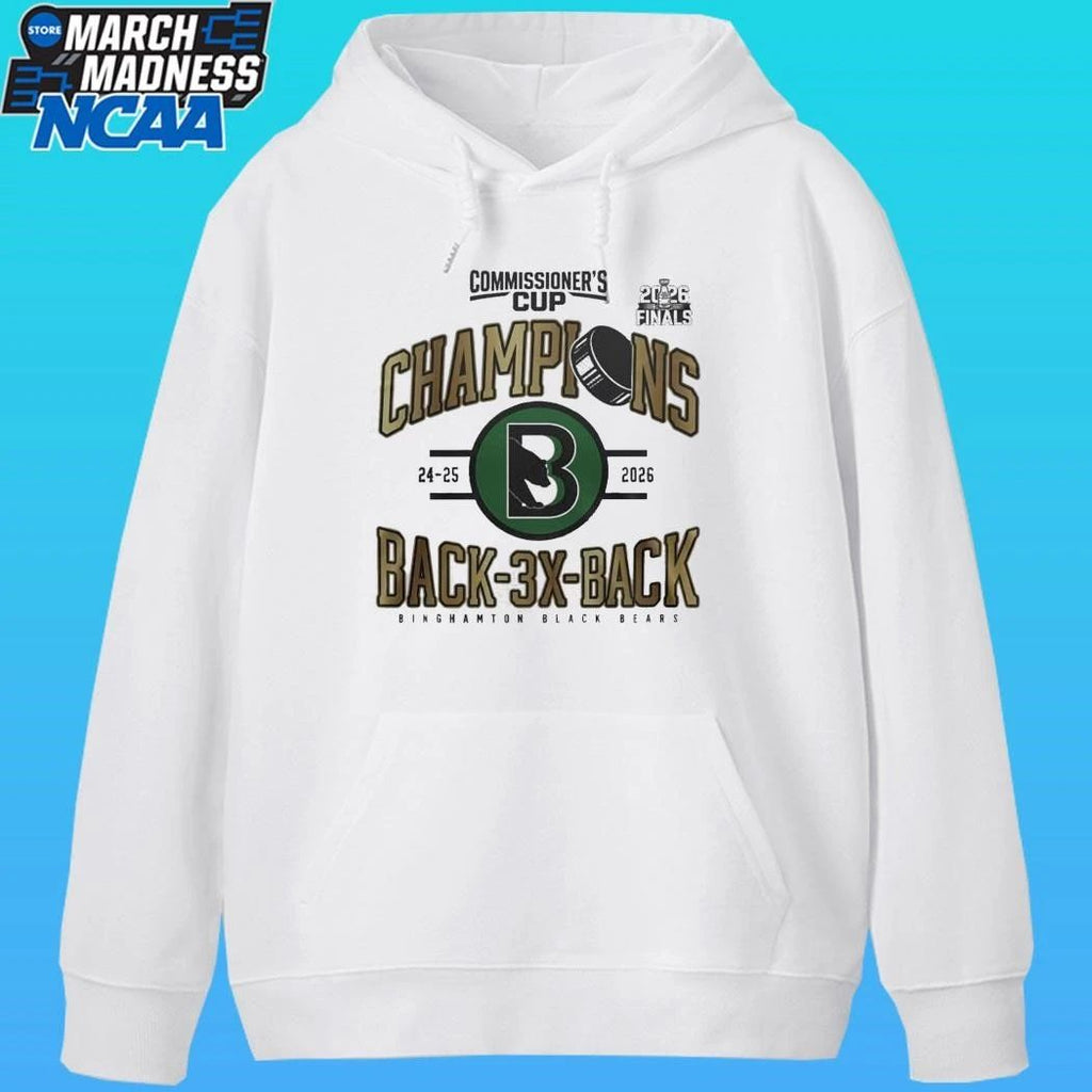 Binghamton Black Bears Commissioner’s Cup Champions 2026 Shirt