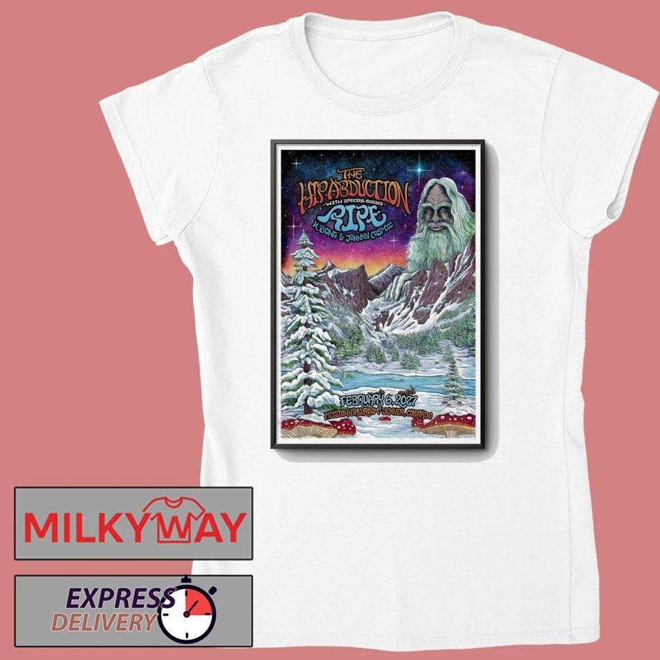 The Hipabduction At Mission Ballroom On Feb 6 2027 Poster shirt
