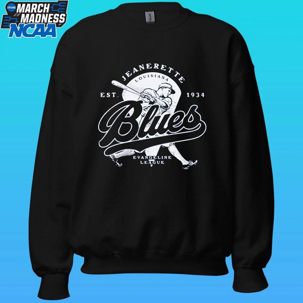 Jeanerette Blues Louisiana Evangeline League Est 1934 Shirt