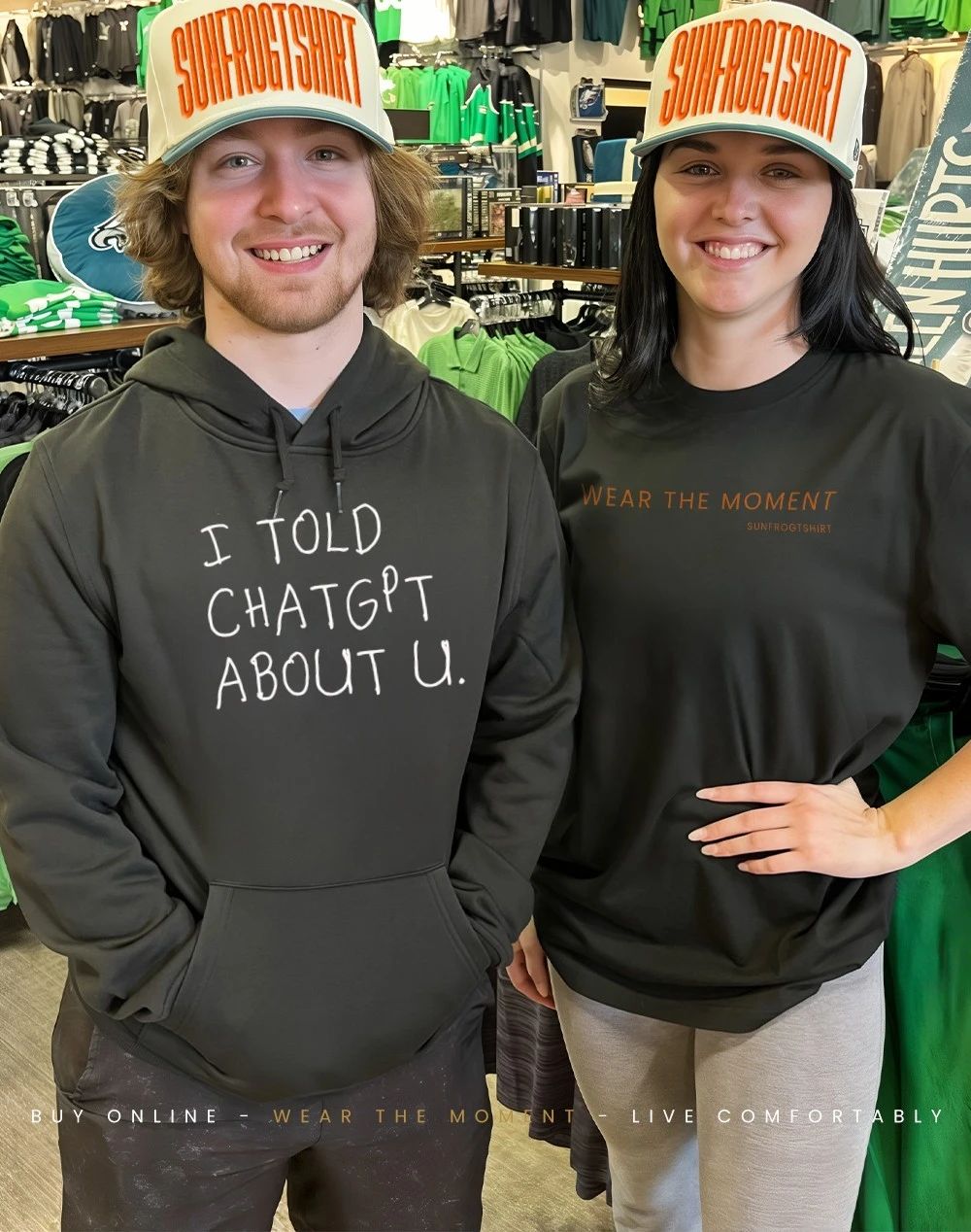 I told ChatGPT about you shirt