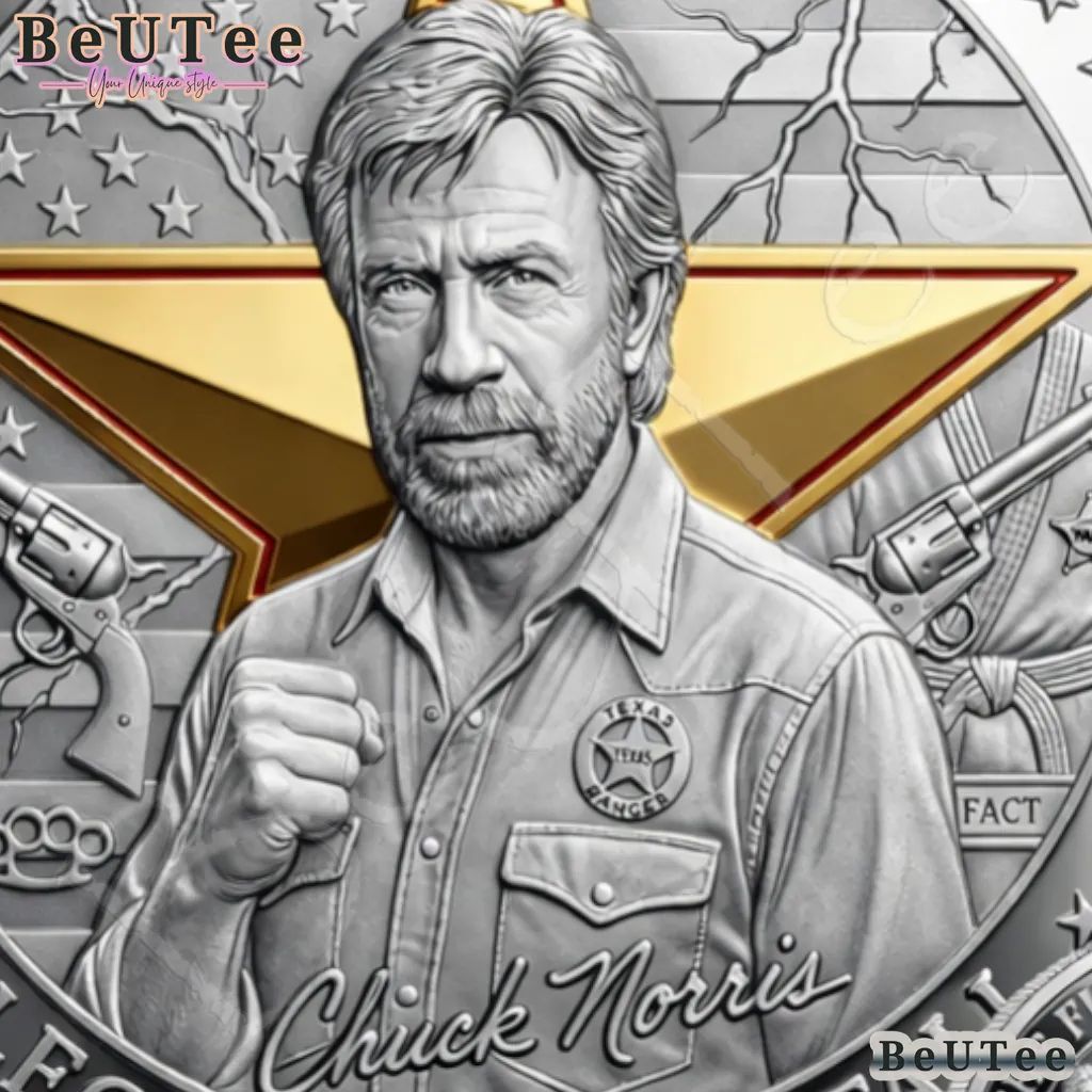 Chuck Norris Legends Never Fade Memorial 1940 2026 Coin