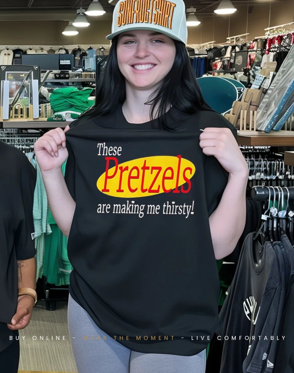 Seinfeld these pretzels are making me thirsty shirt