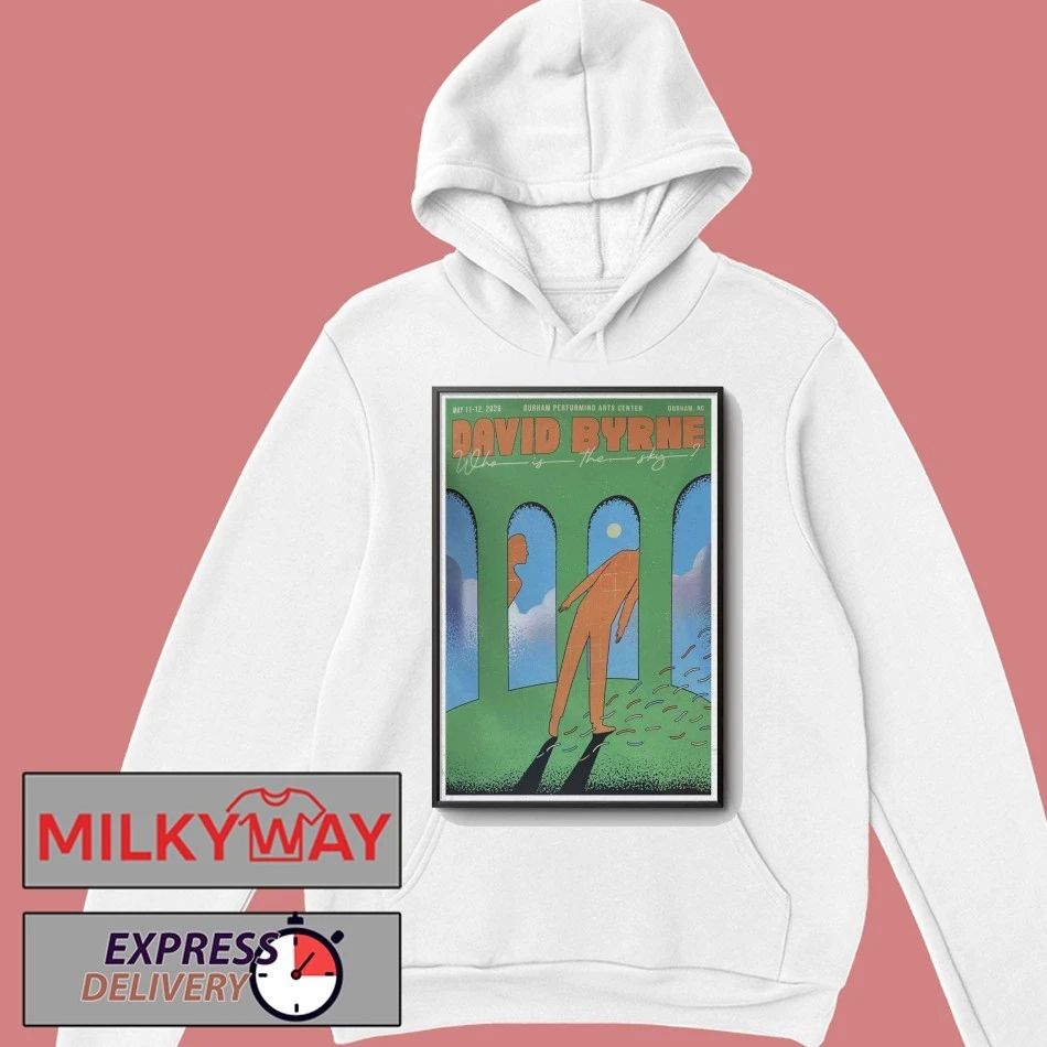 LIMITED May 11-12 2026 David Byrne Poster Durham Performing Arts Center Durham, NC shirt