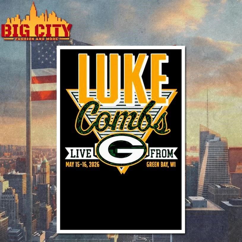 Luke Combs May 15-16 2026 Green Bay Wisconsin Shirt