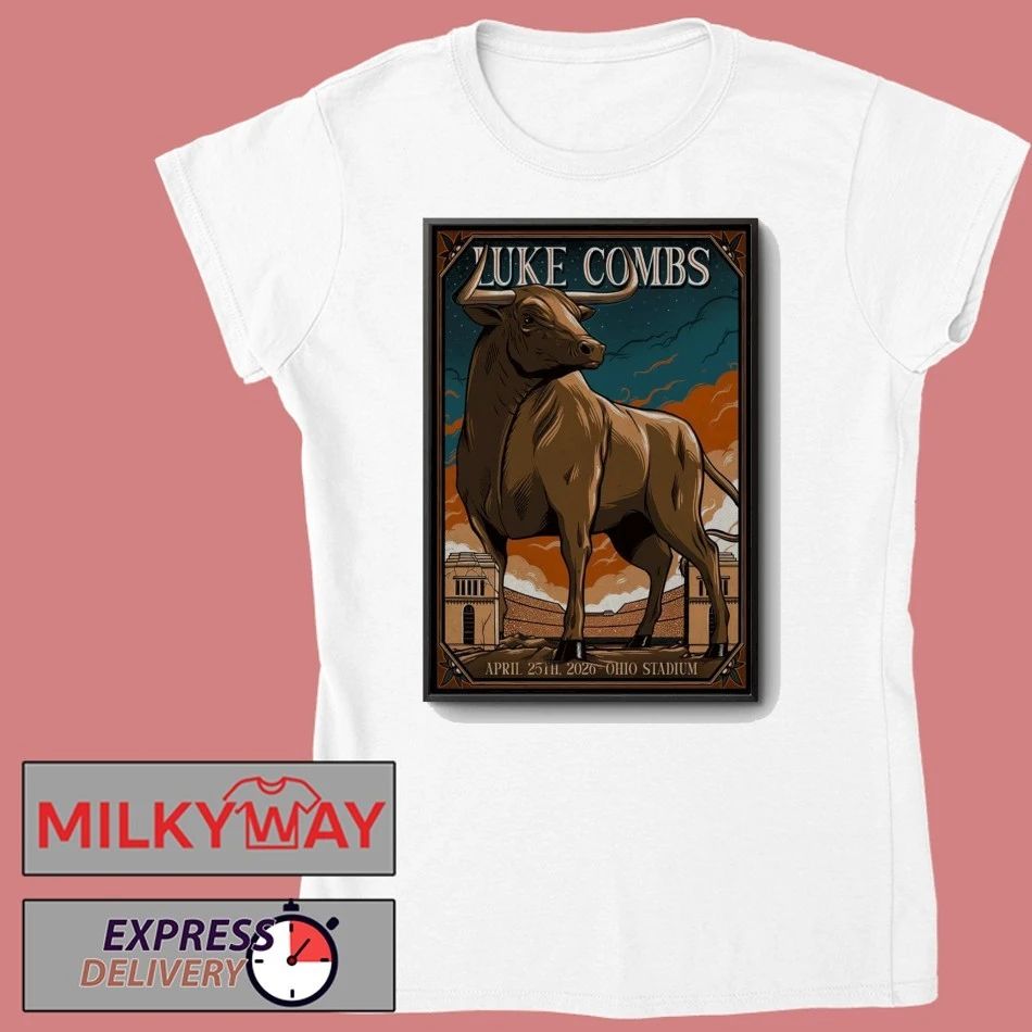 Luke Combs Ohio Stadium in Columbus, OH Apr 25 2026 Poster shirt