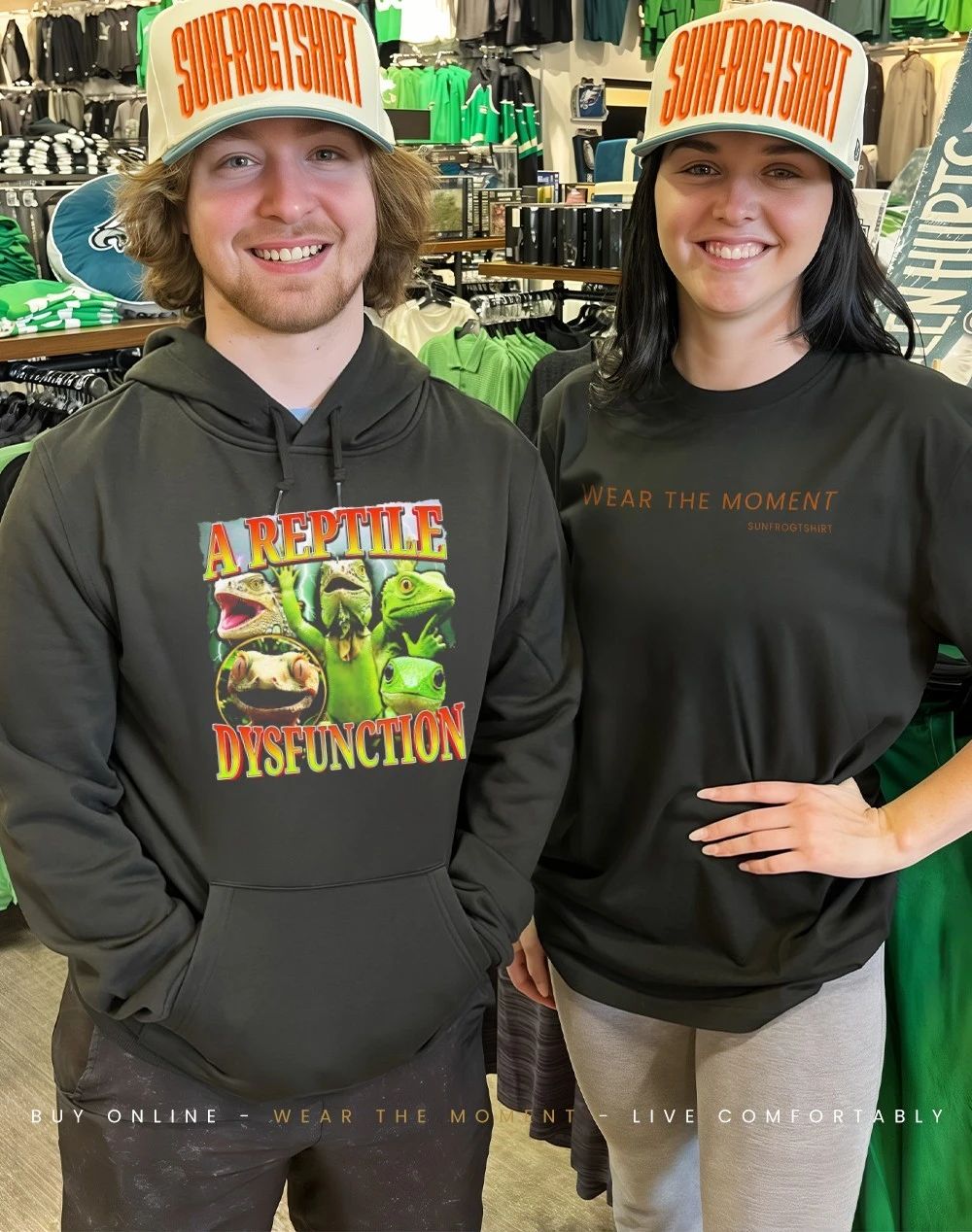 Iguana a reptile dysfunction shirt