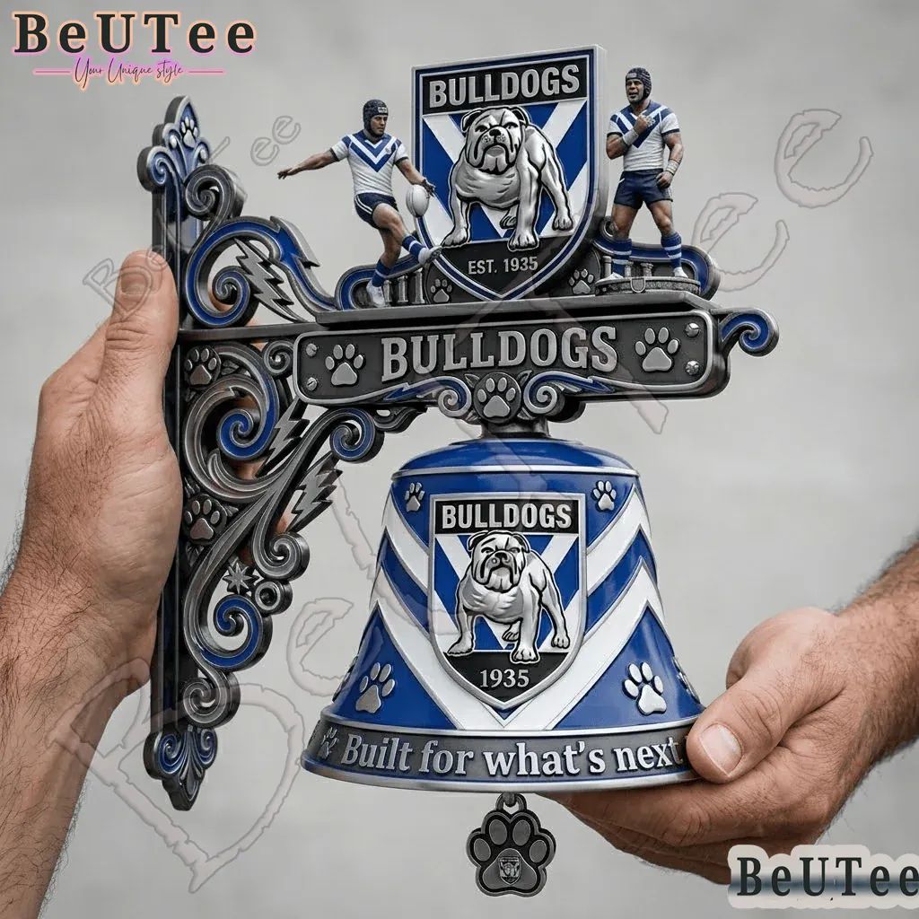 Bulldogs EST 1935 Premium 3D Wall Bell
