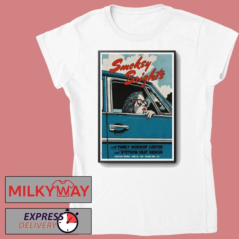 Smokey Brights Seattle WA 6 20 2026 Poster shirt
