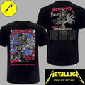 Authentic Metallica M72 London Stadium 2026 Two-Sided Graphic Tee – Official Collector’s Merch – Puis Calzada Art