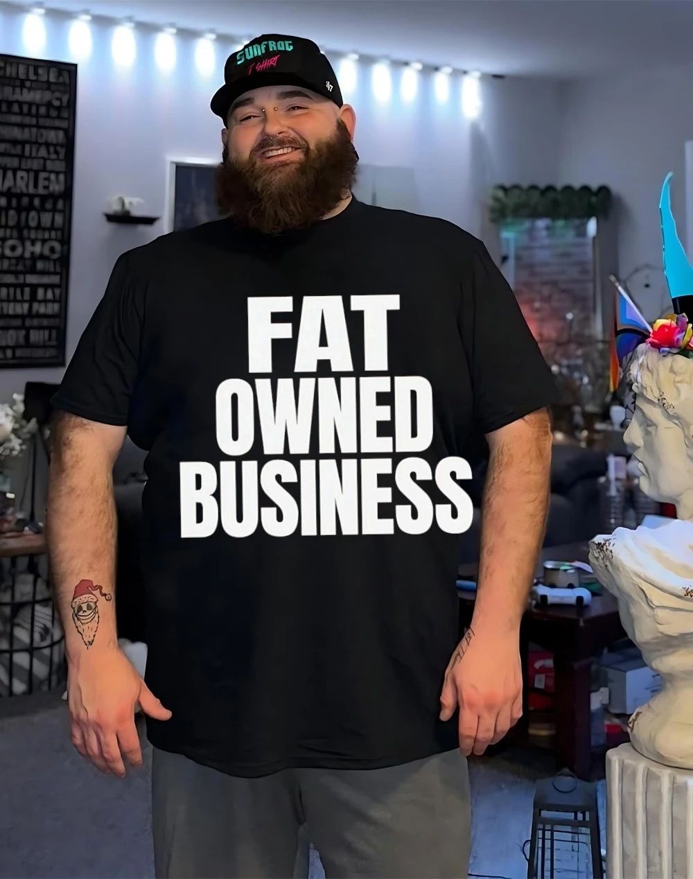 Fat owned business shirt