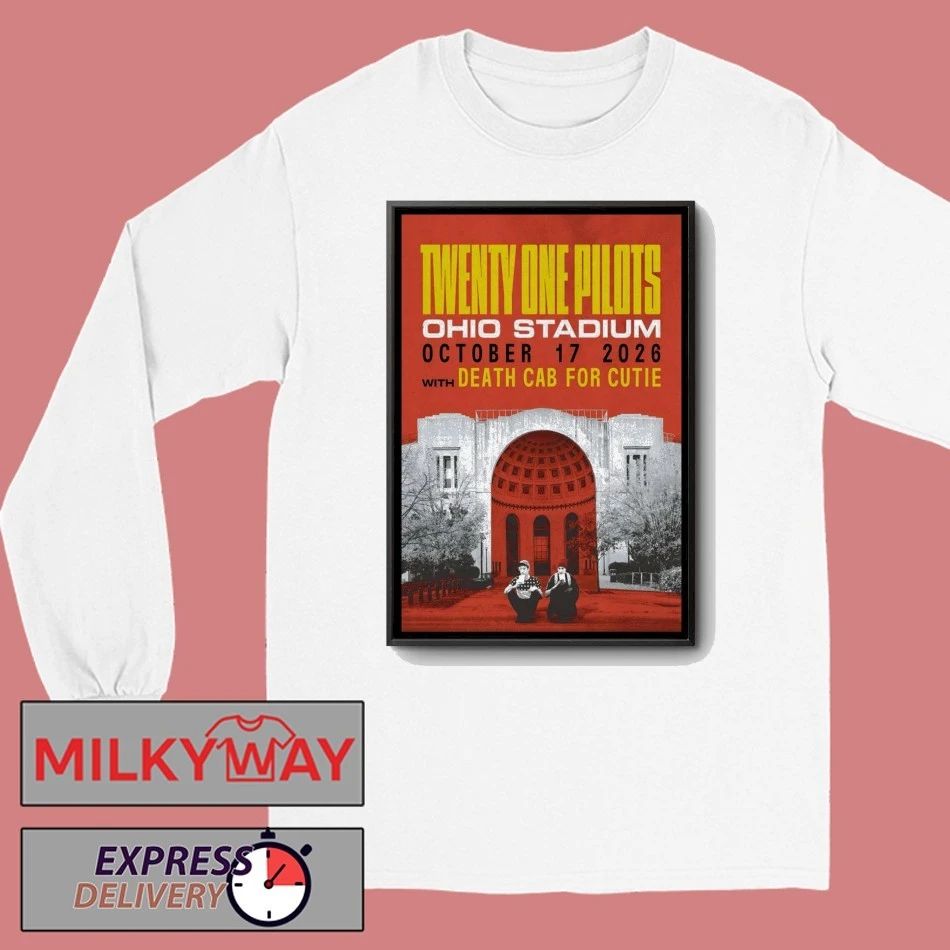 Twenty One Pilots At Ohio Stadium On Oct 17 2026 Poster shirt