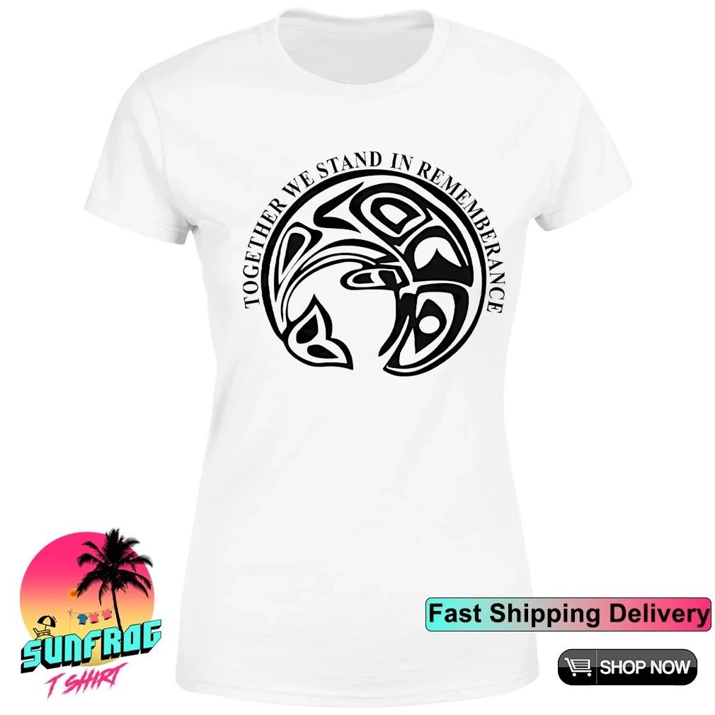 Haida and Tlingit families together we stand in remembrance shirt