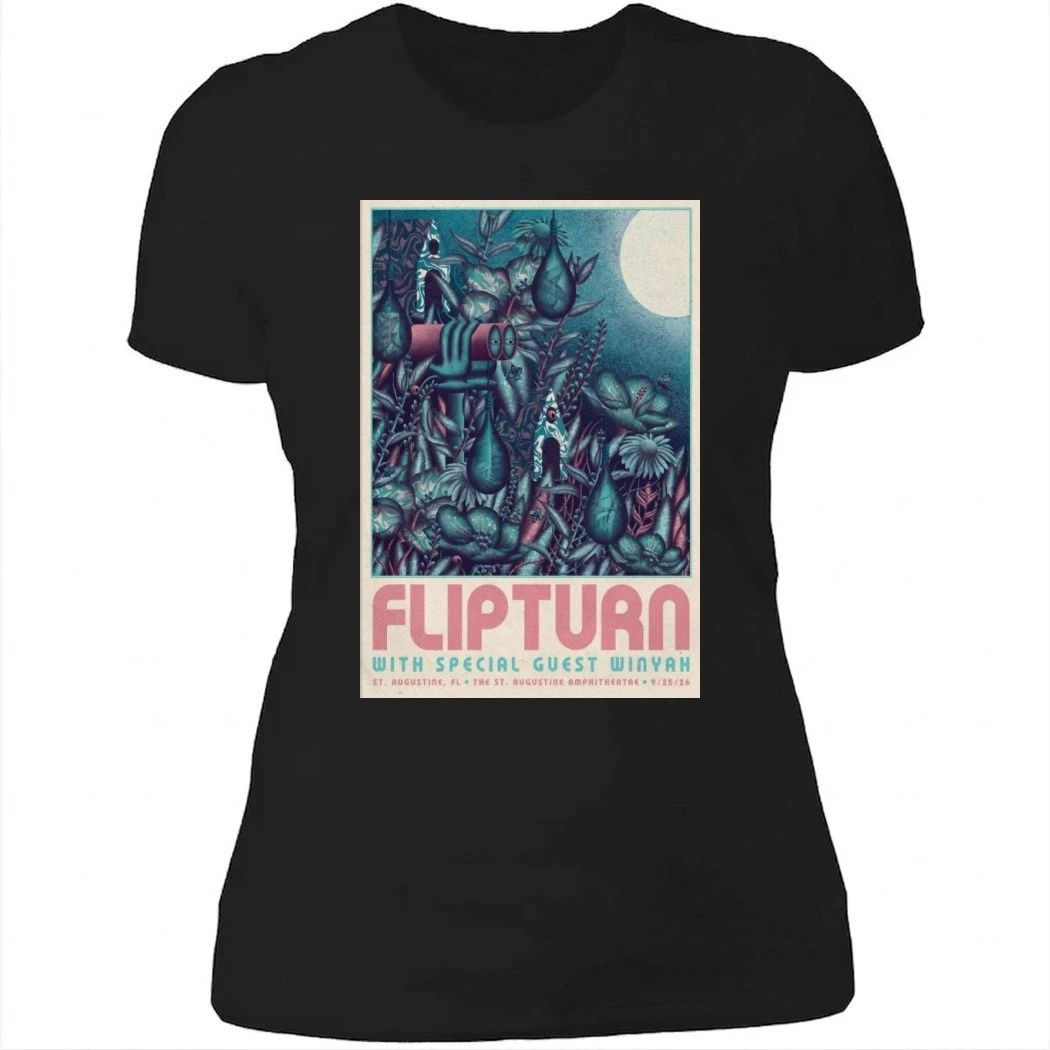 Flip Turn 9-25-2026 St. Augustine FL Poster Shirt