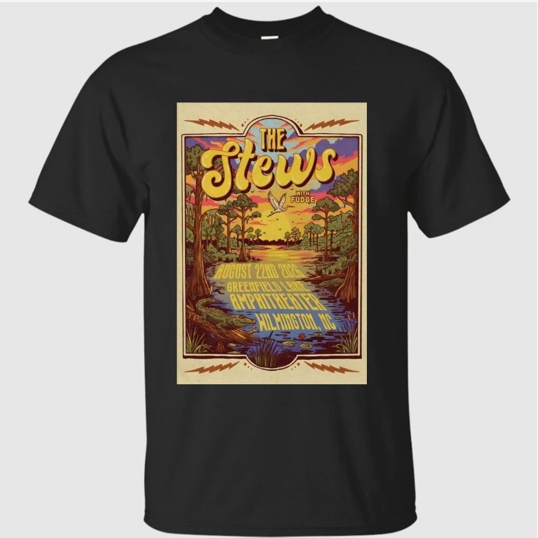 The Stews 8-22-2026 Wilmington NC Poster Shirt