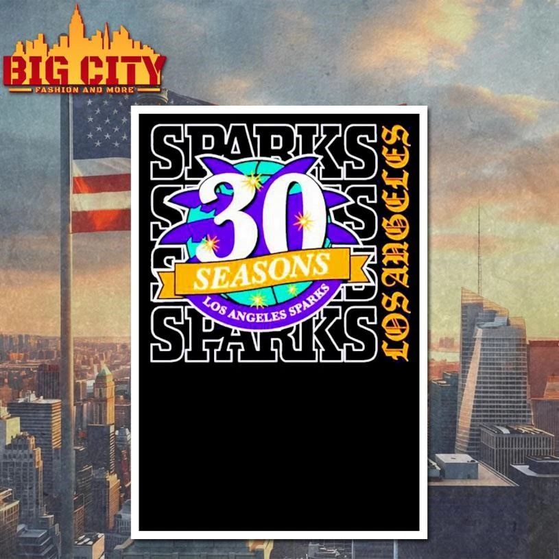 Los Angeles Sparks 30 Season in LA Shirt