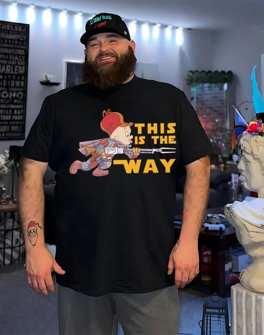 Elmer Fudd this is the way cartoon shirt