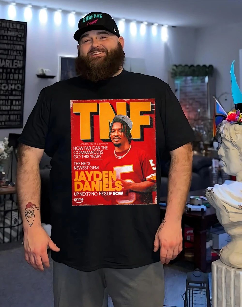 Jayden Daniels how far can the Commanders go this year shirt