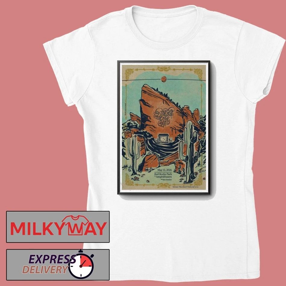 LIMITED May 12 2026 Bright Eyes Poster Morrison, CO TOUR shirt