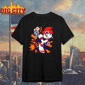 Ness Vs Ninja EarthBound Smash Bros Battle Action Shirt